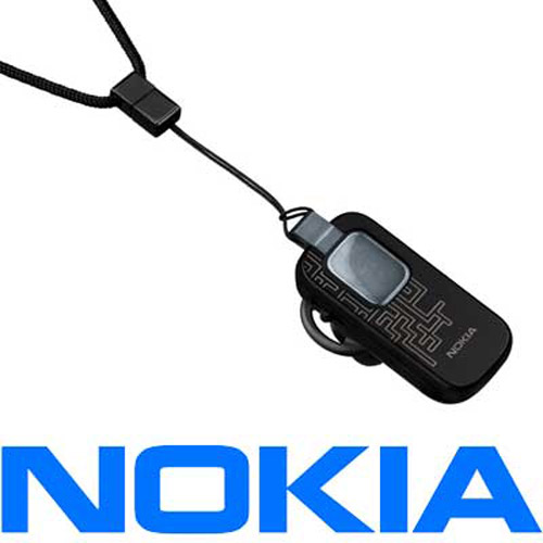 Nokia BH-201 Bluetooth Headset - Black
