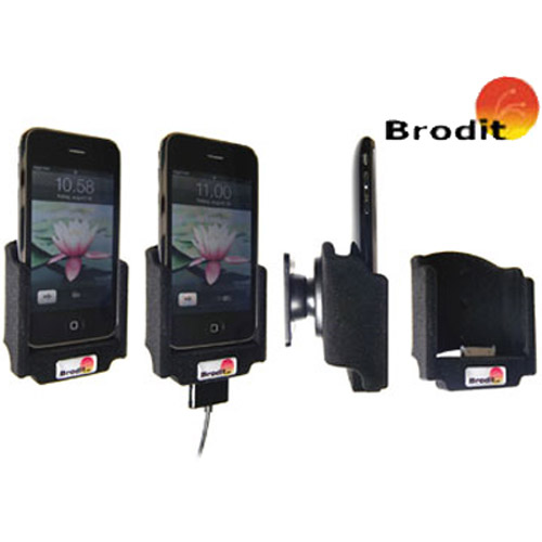 Brodit Holder with Pass-Through Connector for iPhone 3G