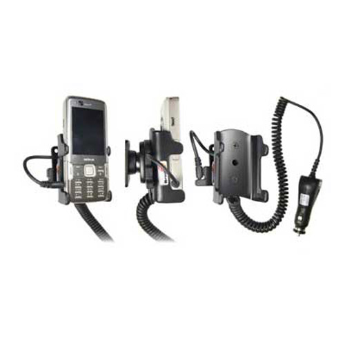 Brodit Active Holder with Tilt Swivel and Charger for Nokia N82