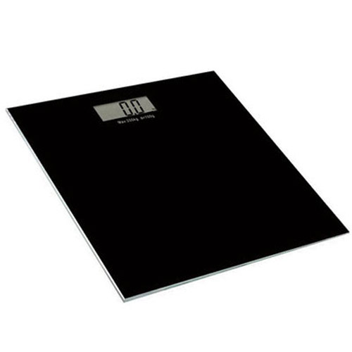 Black Glass Electronic Bathroom Scale