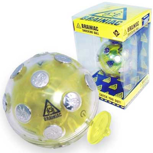 Brainiac Shocking Ball - Yellow