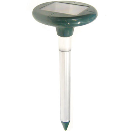Beat The Pest Ultrasonic Solar Mole Repeller with LED Light