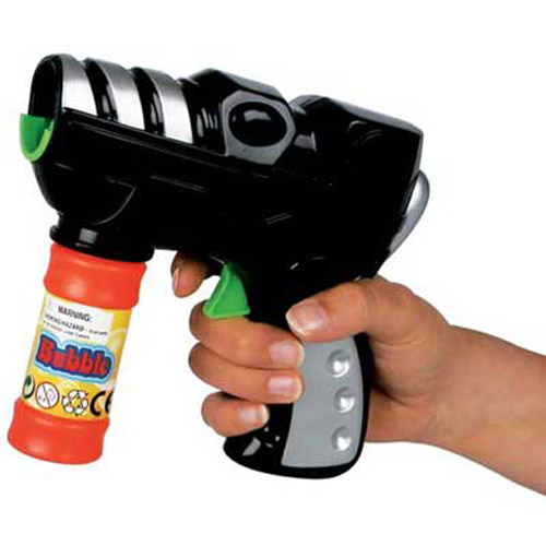 Non-Stop Bubble Blower Gun
