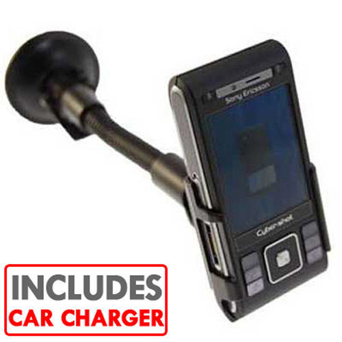 In Car Holder and Car Charger for Sony Ericsson C905