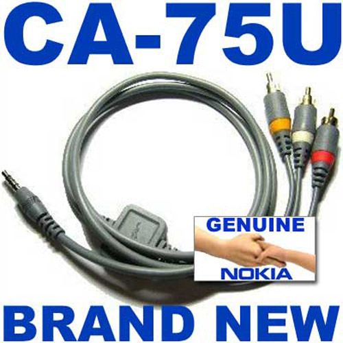 Genuine Nokia CA-75U Video Cable for Nokia N95