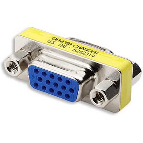 15 PIN HD (F/F) Mini Gender Changer - High Density