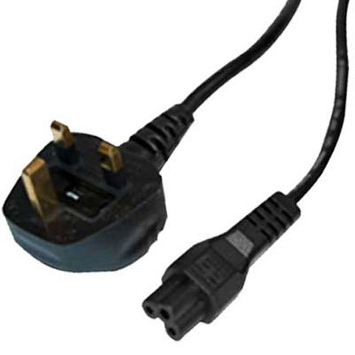 Power Cable - Mickey Mouse Clover Connection UK Plug - 1.5 Meter