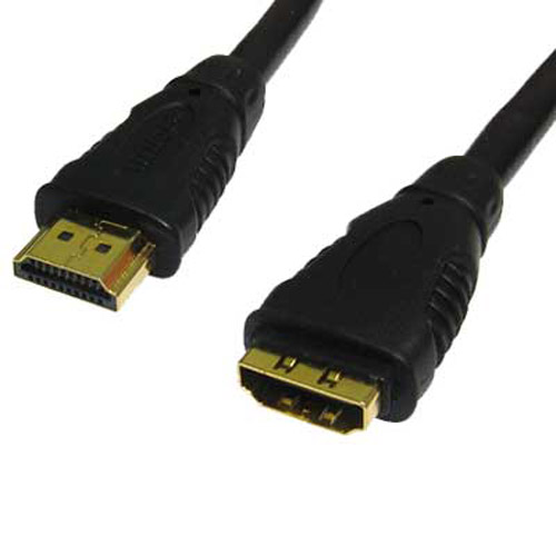 HDMI Extension Cable - Male Plug to Female Socket - 2m
