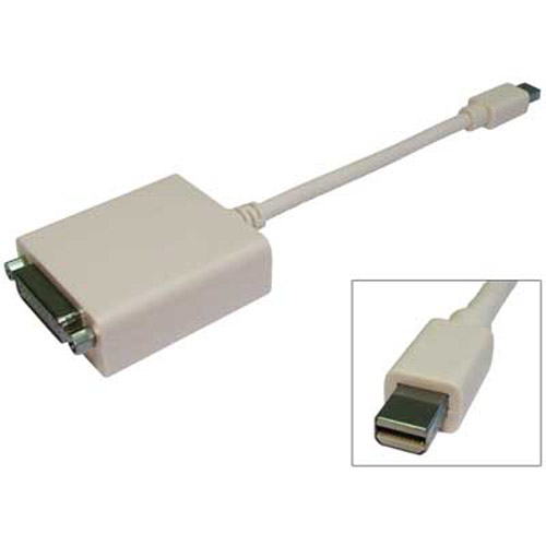 Mini display port DVI adapter 15cm