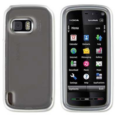 Hard Crystal Clear Case Housing for Nokia 5800