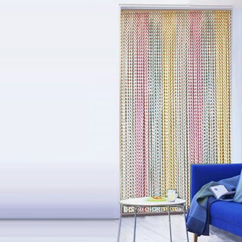 Aluminium Insect Door Curtain/Screen - Colour