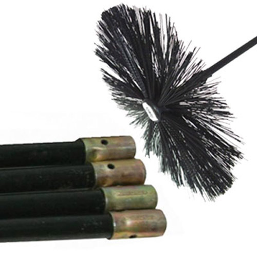 Chimney Flue Rods & Brush Cleaning Set