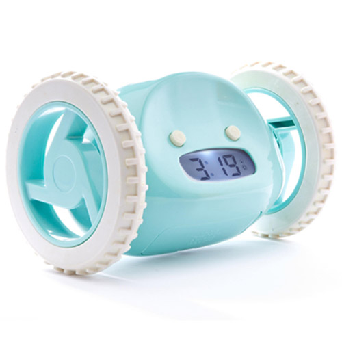 Clocky - The Alarm Clock That Runs Away - Aqua