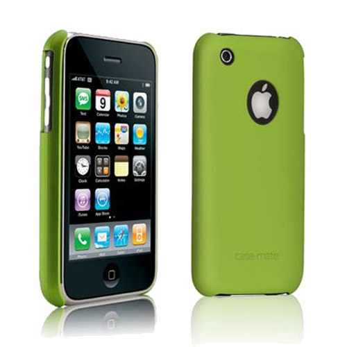 Case-Mate Barely There Rubber Case for iPhone 3G/3GS - Green