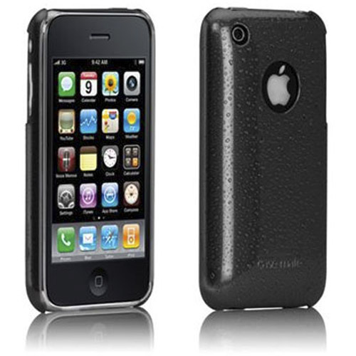 Case-mate for iphone 3G/3GS Barely There Glossy Cases Wet Black