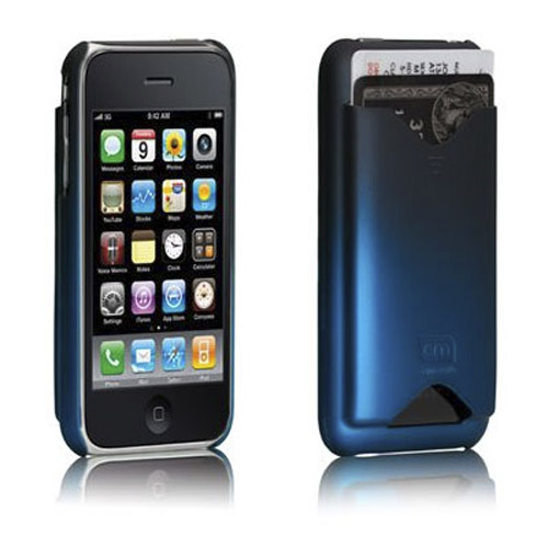 Case-Mate Credit Card ID Case For iPhone 3G / 3GS - Royal Blue