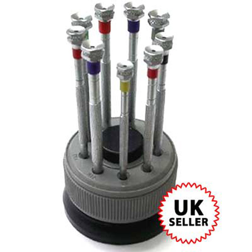9 Pcs Pro Screwdriver Set for Watch / Jewellers repair tools