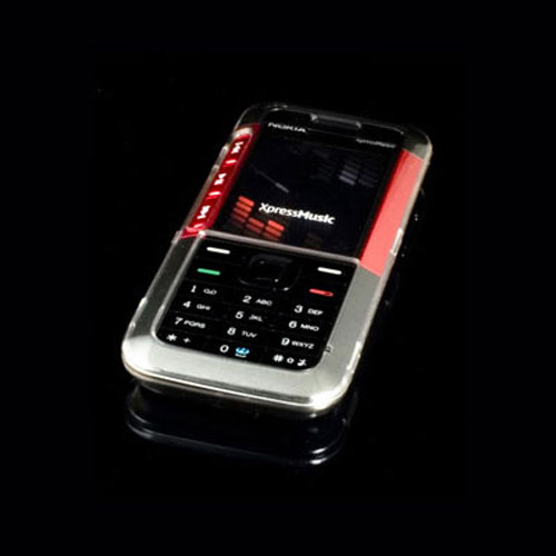 Hard Crystal Clear Case Housing for Nokia 5310