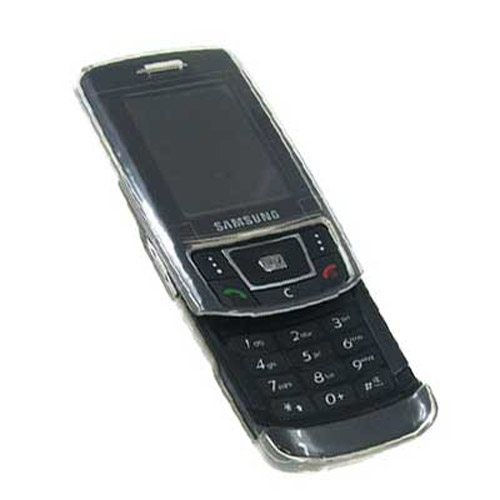 Hard Crystal Clear Case Housing for Samsung D900 / D900i