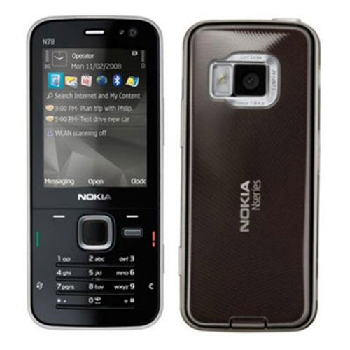 Hard Crystal Clear Case Housing for Nokia N78