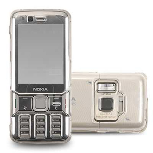 Hard Crystal Clear Case Housing for Nokia N82
