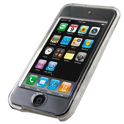 Hard Crystal Clear Case Housing for Ipod Touch 2G