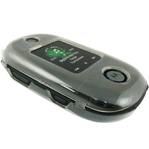 Hard Crystal Clear Case Housing for Motorola U9 PEBL2