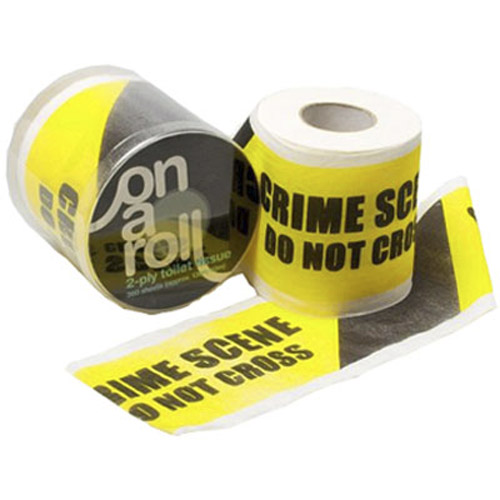 Crime Scene Toilet Roll