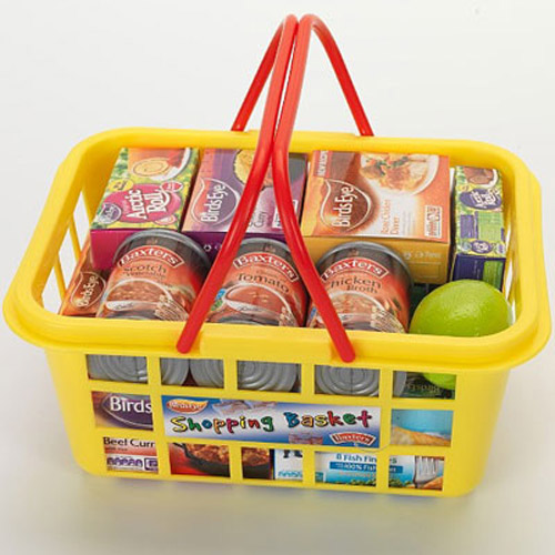 Casdon Children's Shopping Basket - With Shopping