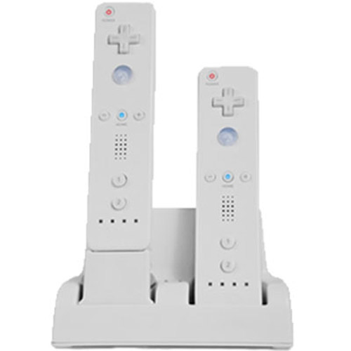 CTA Wii Remote Double Charge Station - Includes Battery Packs!