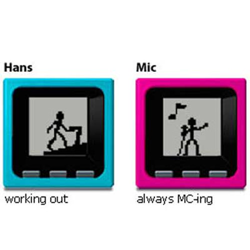Cubeworld Series 2 Fitness Freak (Hans) & Musician (Mic)