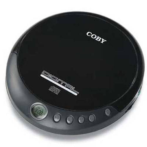 Coby CXCD109 Slim Personal CD Player with Digital LCD Display