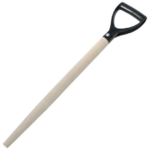 27" 690mm Replacement Wood WOODEN Shaft D Handle For Garden Shovel