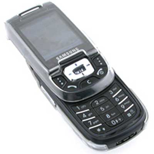 Samsung D500 Crystal Hard Case with Screen Protection