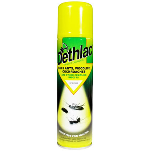 Dethlac Insect Lacquer - For Ants, Cockroaches, Woodlice Etc