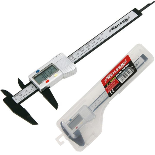Digital Caliper Vernier Gauge With Compisite Body - 6Inch