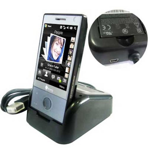 Advanced Twin Desktop Charger for HTC Touch Diamond