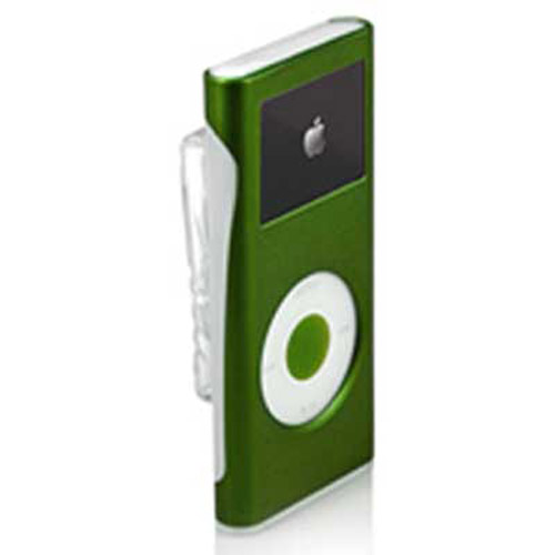iSkin Duo skin for 2nd Generation iPod Nano (Green)