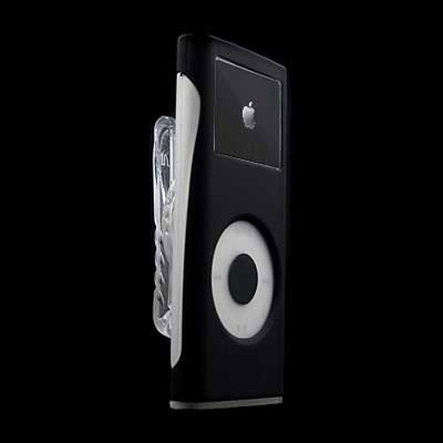 iSkin Duo skin for 2nd Generation iPod Nano (Onyx Black)
