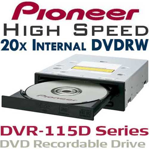 Pioneer DVR-115DBK 20x Internal DVDRW Black