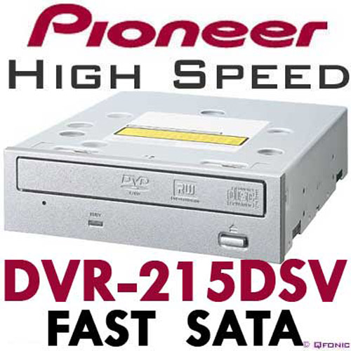 Pioneer DVR-215DSV 20x Int. DVDRW Silver Bare SATA