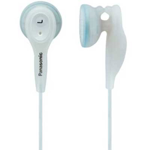 Earphones on Panasonic Rp Hv21 Stereo Earphones   White