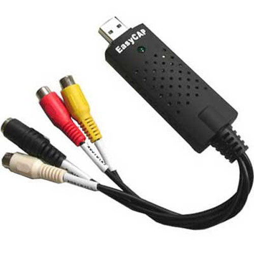 Video Capture AV S-Video line in to USB 2.0 Adapter for PC