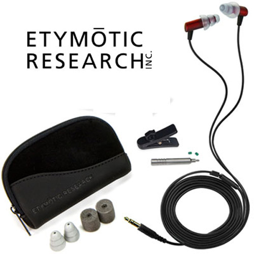 Etymotic HF5 Stereo In-ear Earphone for iPod/iPhone - Ruby