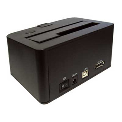 USB 2.0/eSATA - SATA HDD Docking Station for 2.5" and 3.5" Drive
