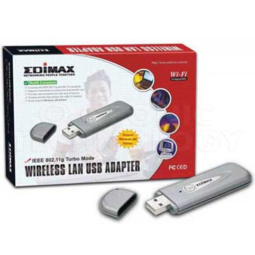 Edimax EW-7318Ug / Wireless G 54Mbps / USB2.0 Network Adapter