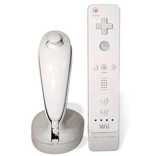 Exspect Wireless Nunchuck Holder for Nintendo Wii