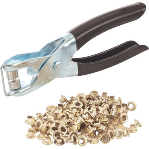 145mm Eyelet Punch Pierce Pliers For Leather Etc 150 Pc Eyelets