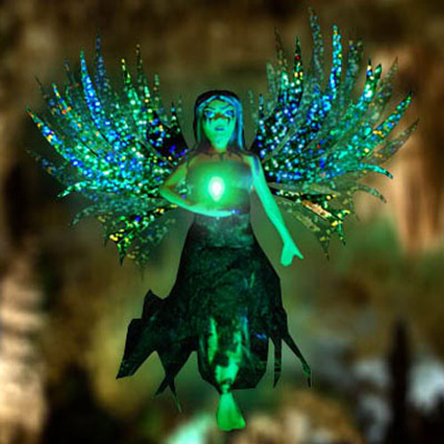 Flitter Fairy - Aerioth Flying Cave Fairy (with LED Lights)