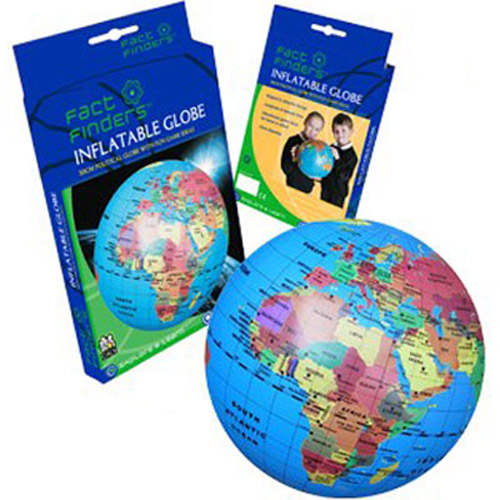 Fact Finders Inflatable Globe -  30cm